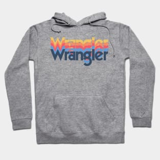 Vintage Cowboy Wrangler 1970s Hoodie